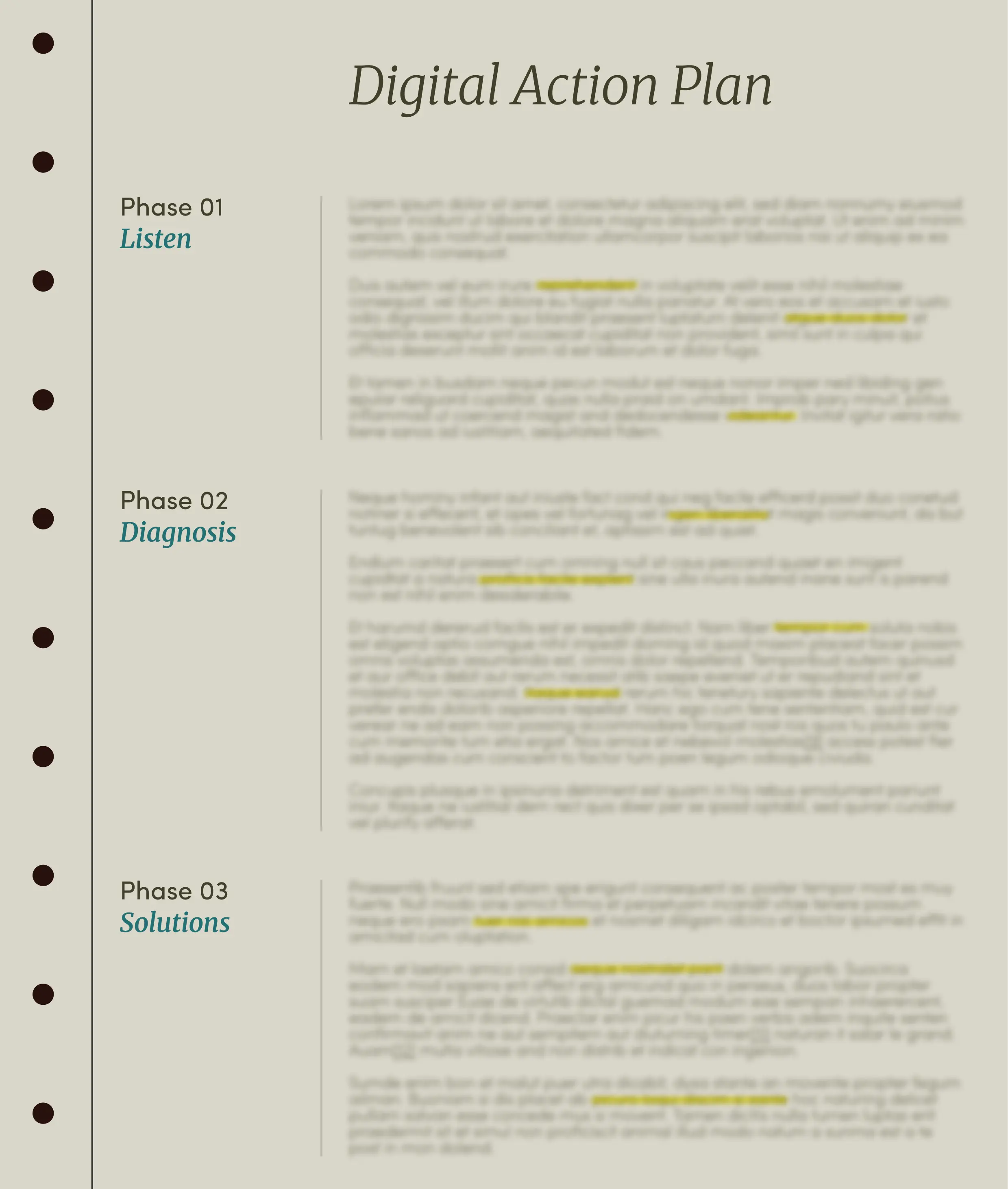 Preview of the Digital Action Plan